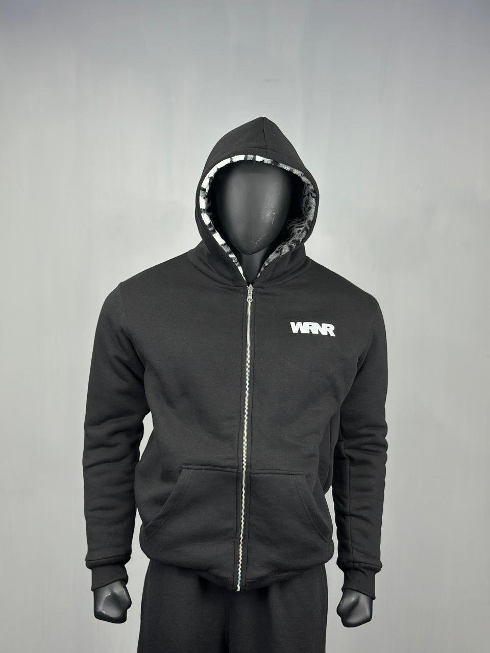 Reversal Leopard hoodie