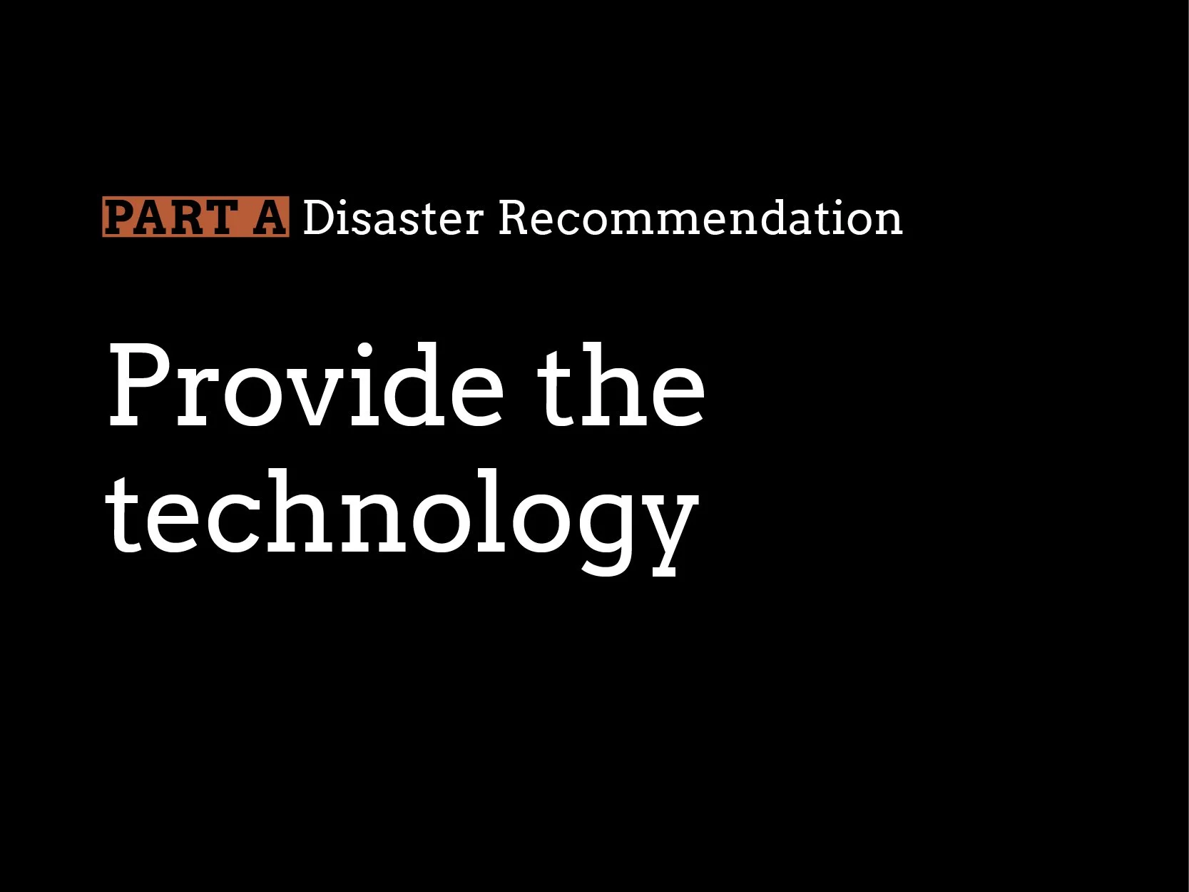 Recommendation 2