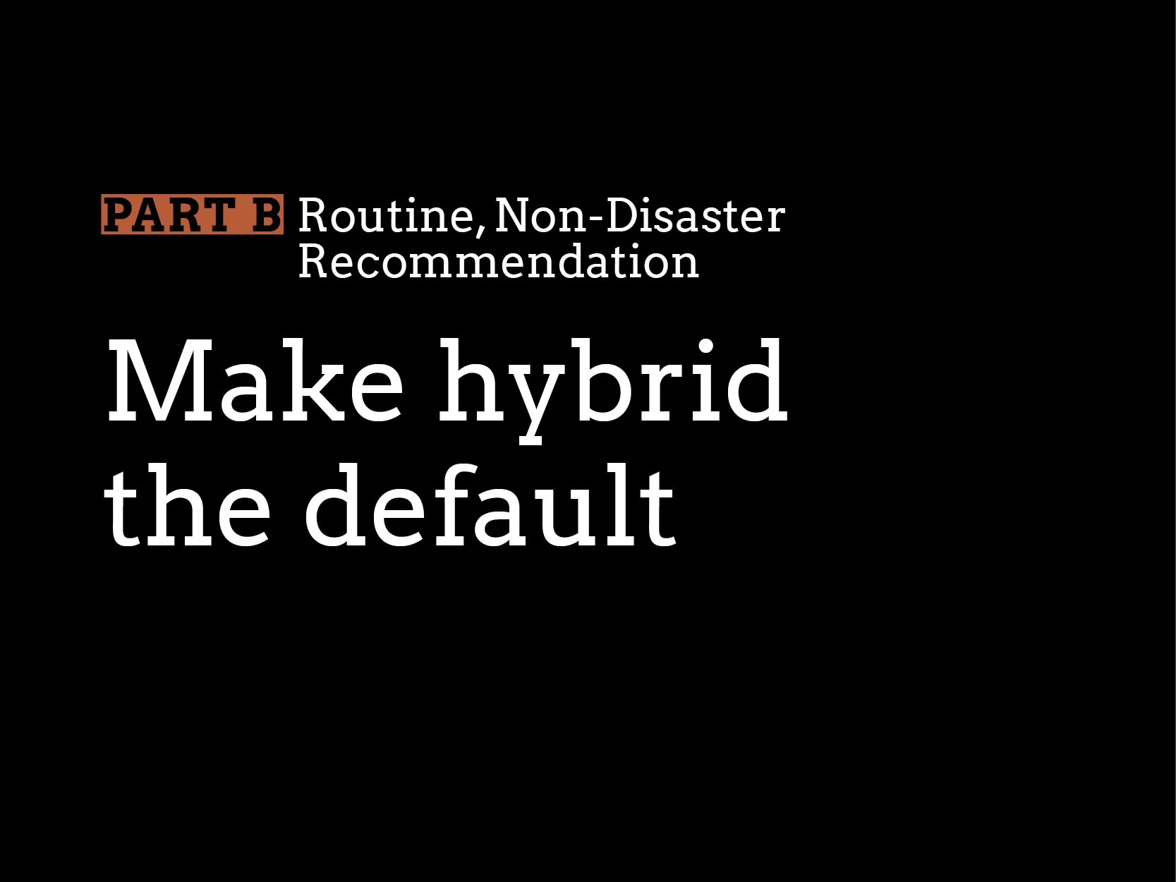 Recommendation 14
