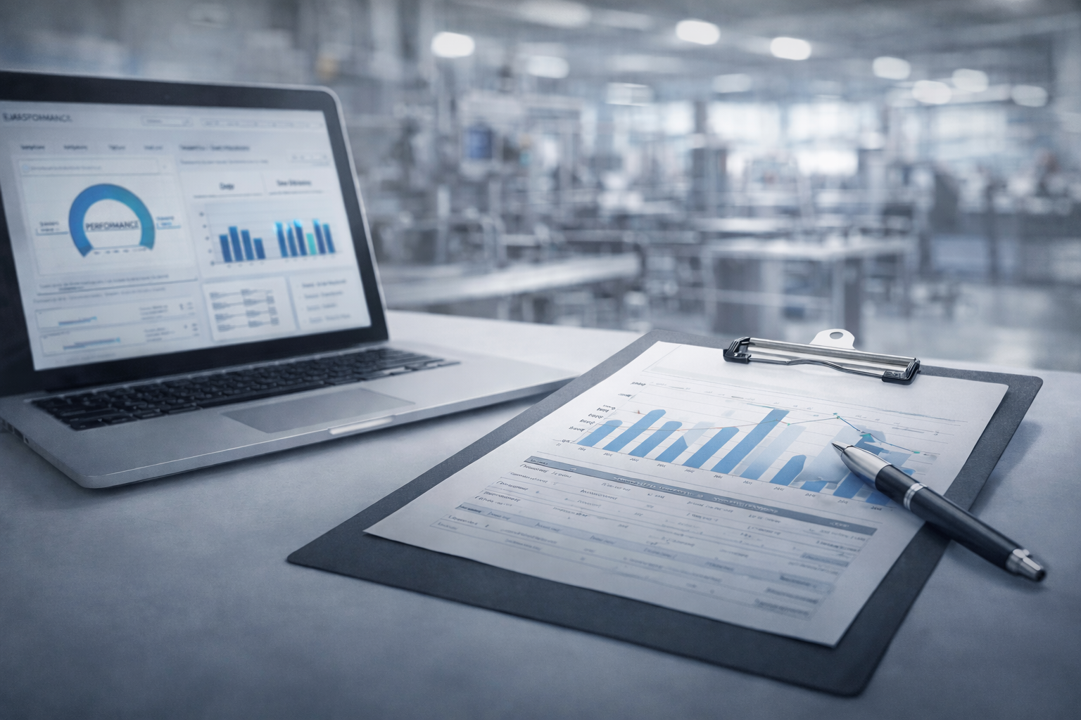 Operational assessments and performance diagnostics in manufacturing