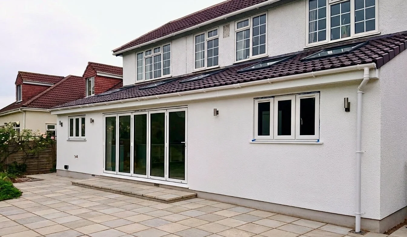 A 1930's house in Bristol with a substantial rear extension