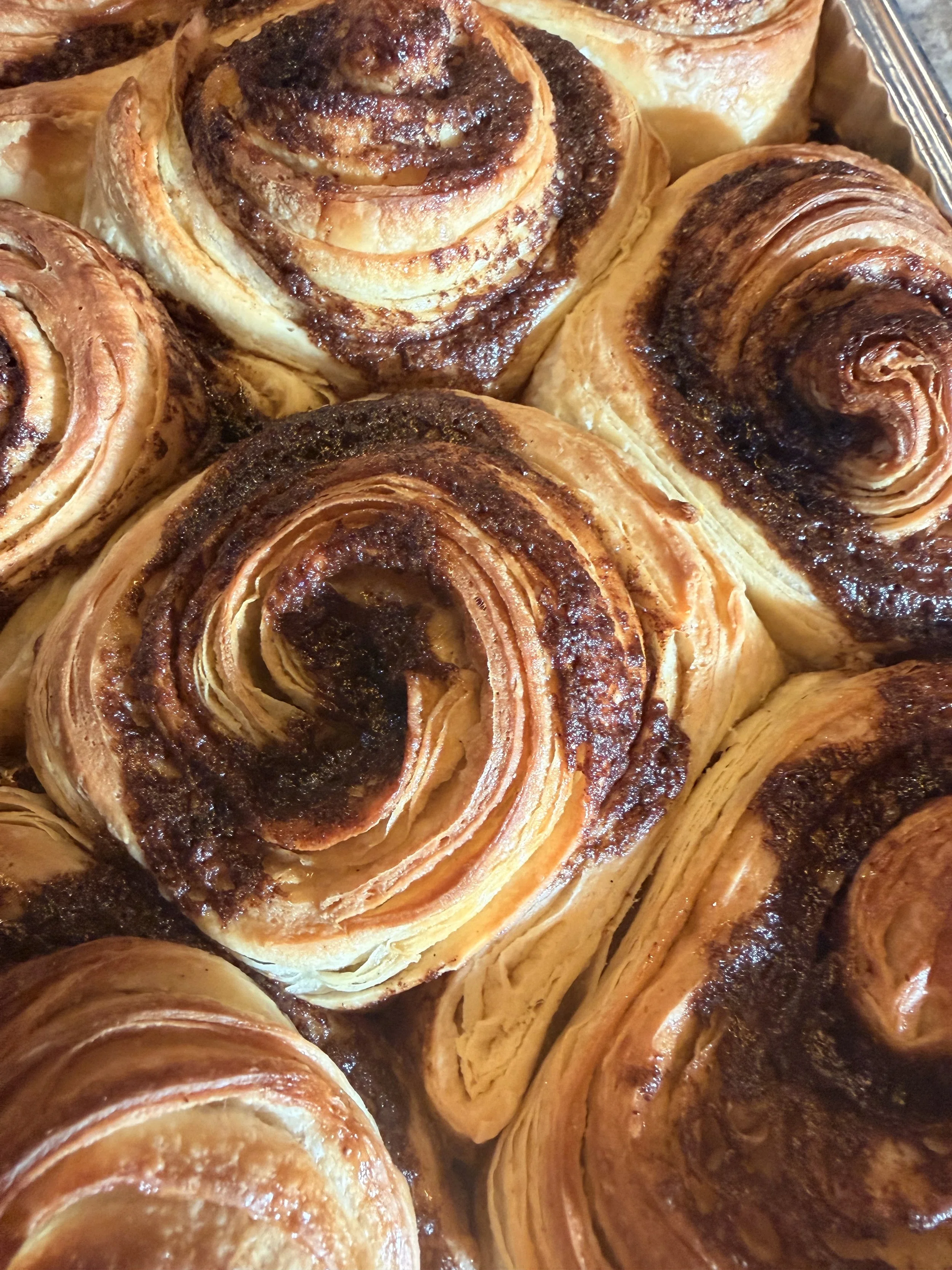 Brioche Feuilleteé- Cinnamon and Cardamom