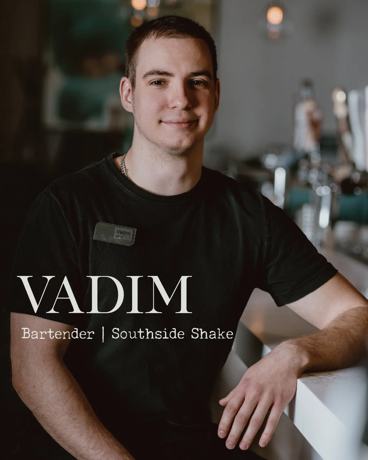 ✨ Meet Vadim, the bartender who knows that sometimes you don't want something new but a classic done perfectly. 

He'll talk you through every botanical in our gins, or he'll just make you the drink you came for. No judgment either way. 😉🍸

Ask him