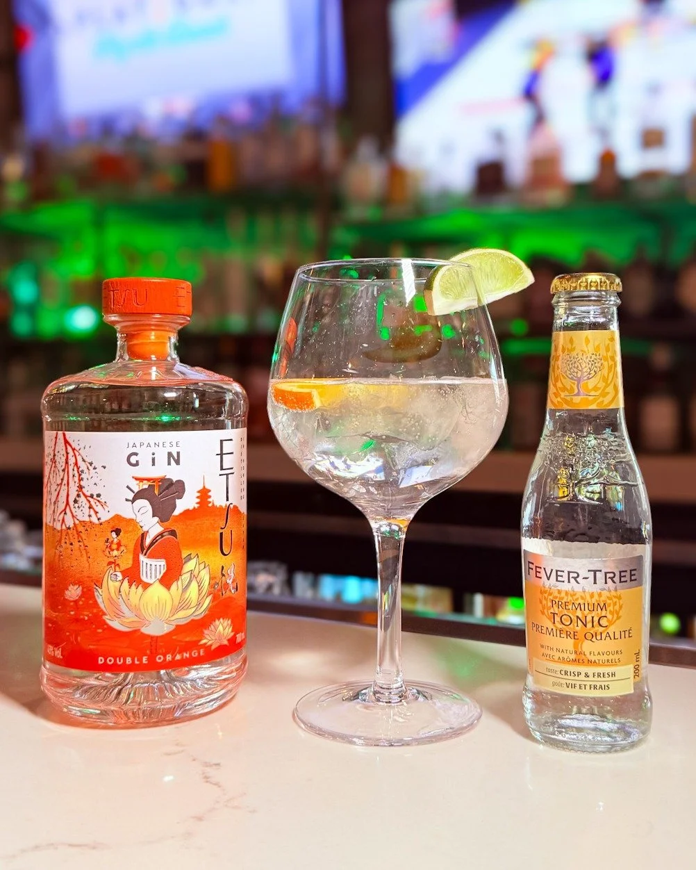 🌟 This weekend's spotlight: Etsu Gin from Japan! 🍊✨

Dive into the perfect blend of yuzu, Japanese peppers, and fresh citrus. This beautifully crafted gin offers vibrant botanicals, delicate florals, and remarkable balance.

Whether you enjoy it ne