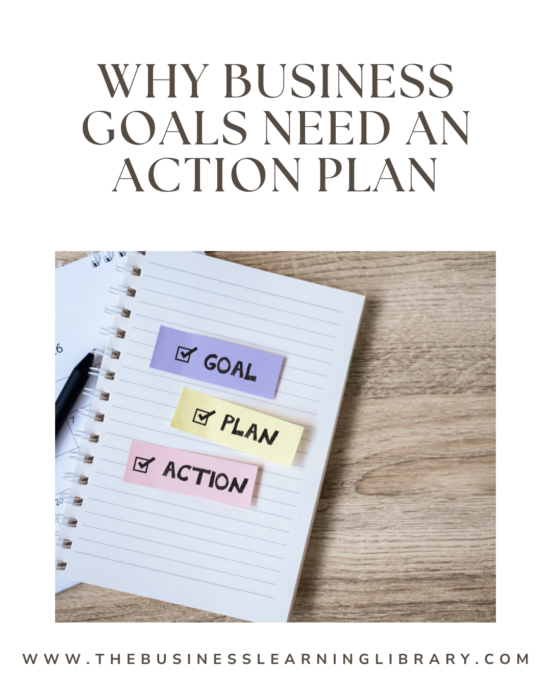Why Business Goals Need an Action Plan