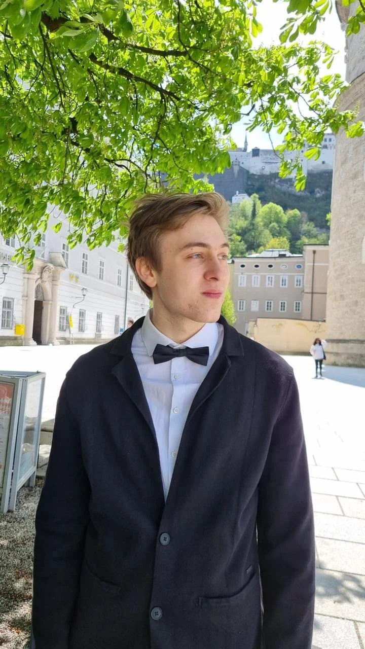 Hugo Daouk at the Salzburg Cathedral