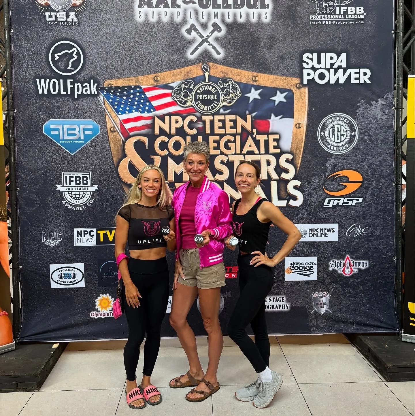 Team Uplift all checked-in! 

#npcmastersnationals #gopro