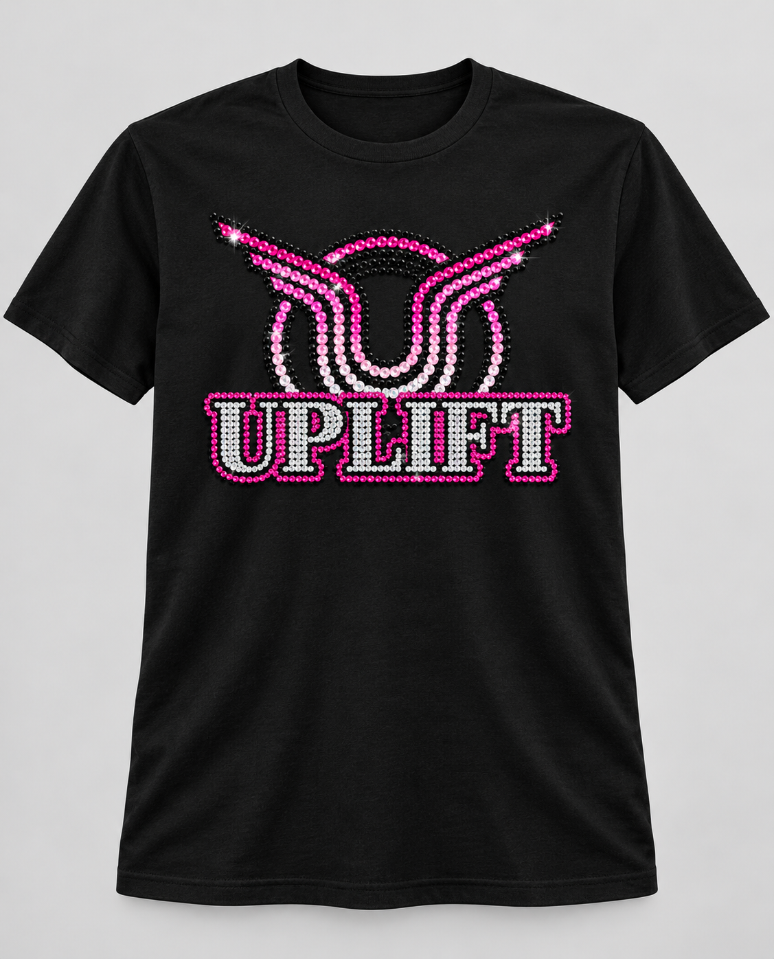Uplift Rhinestone Bella 3001 Unisex T-Shirt