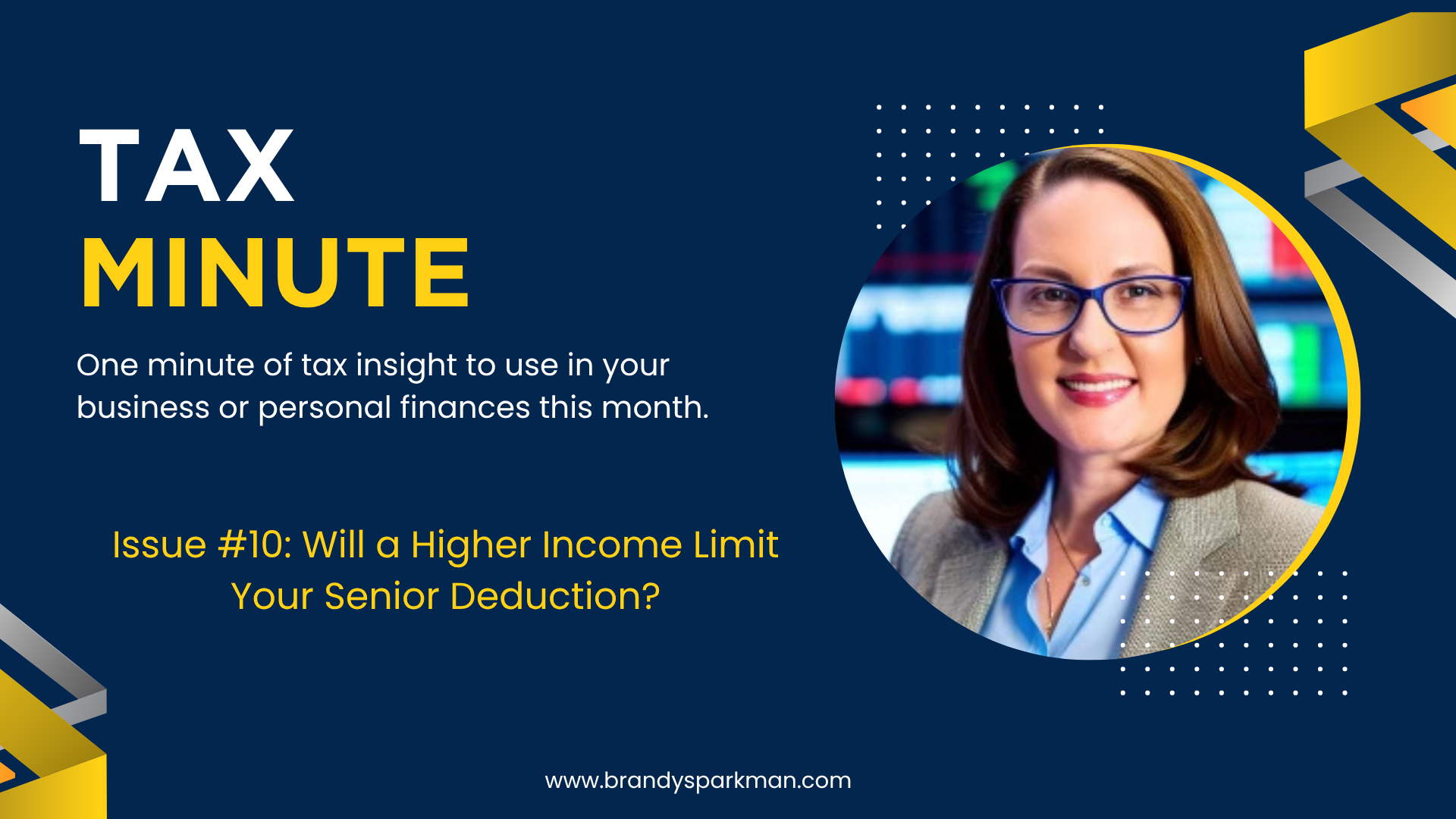 Will a Higher Income Limit Your Senior Deduction?