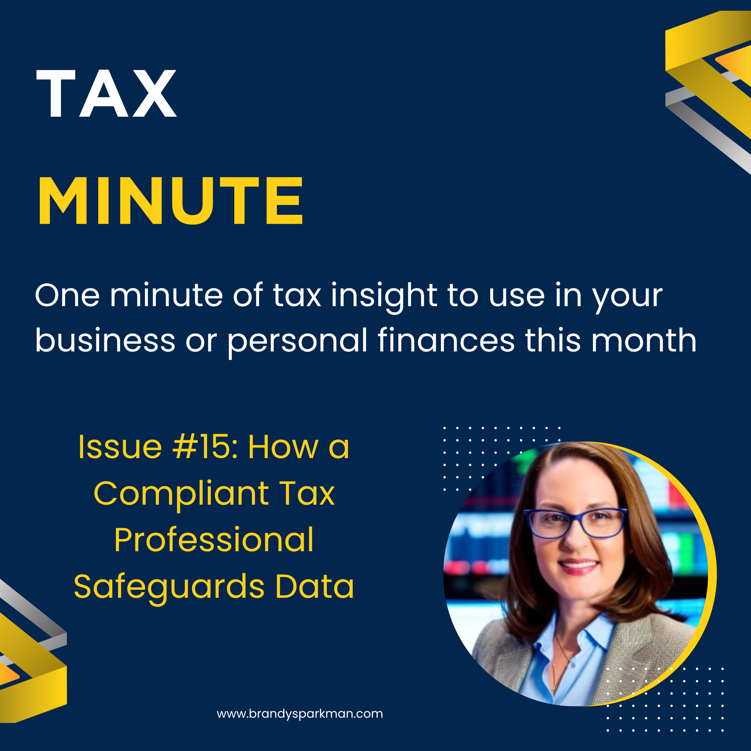 How a Compliant Tax Professional Safeguards Data