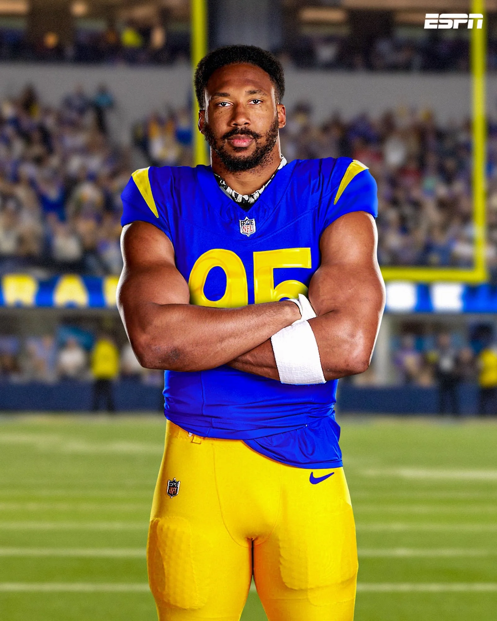 The Rams just landed Myles Garrett…