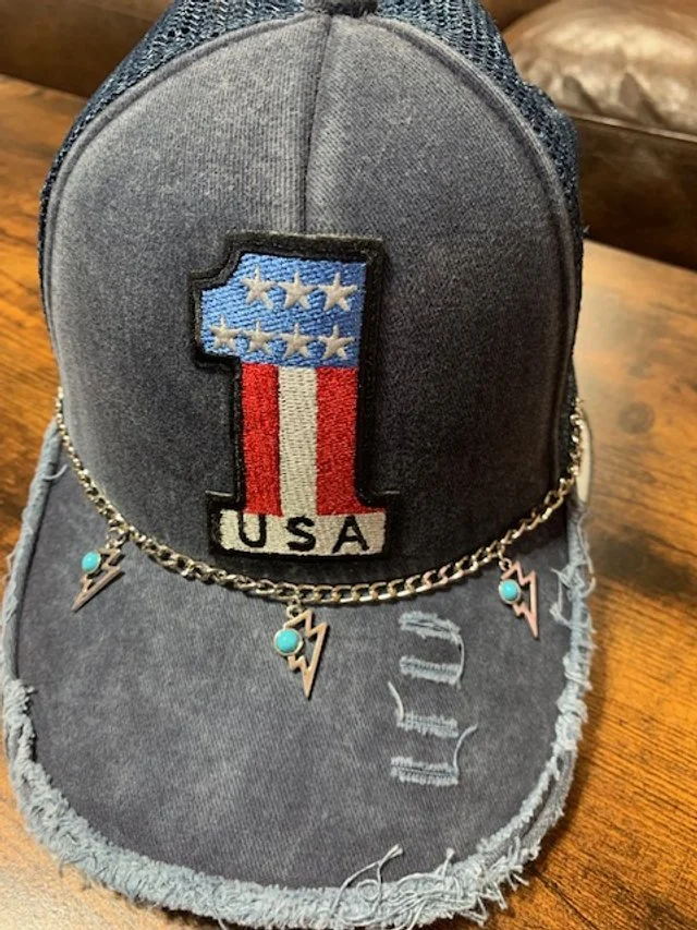 USA #1 Trucker Style Baseball Hat