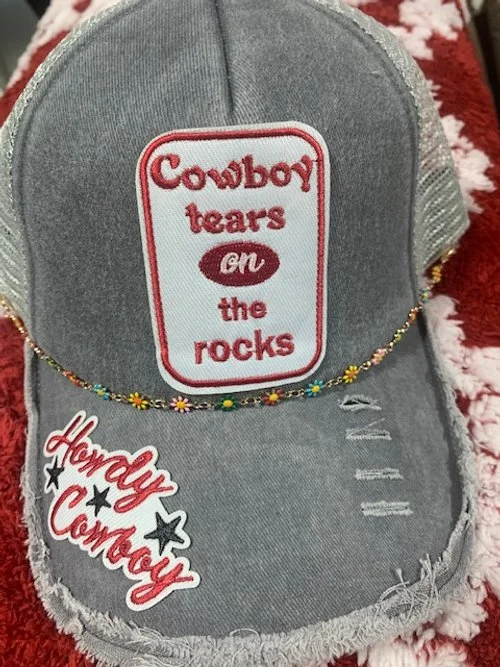 Cowboy Tears Trucker Style Baseball Hat