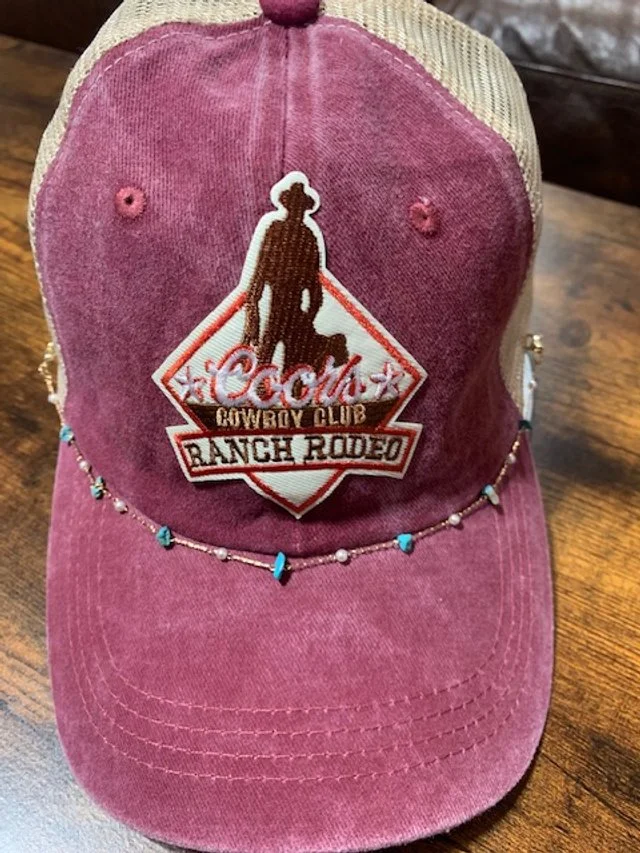 Coors Country Club Cowboy Western Trucker Style Baseball Hat