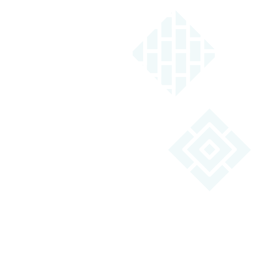 Line drawing of a person guiding you through a tile showroom