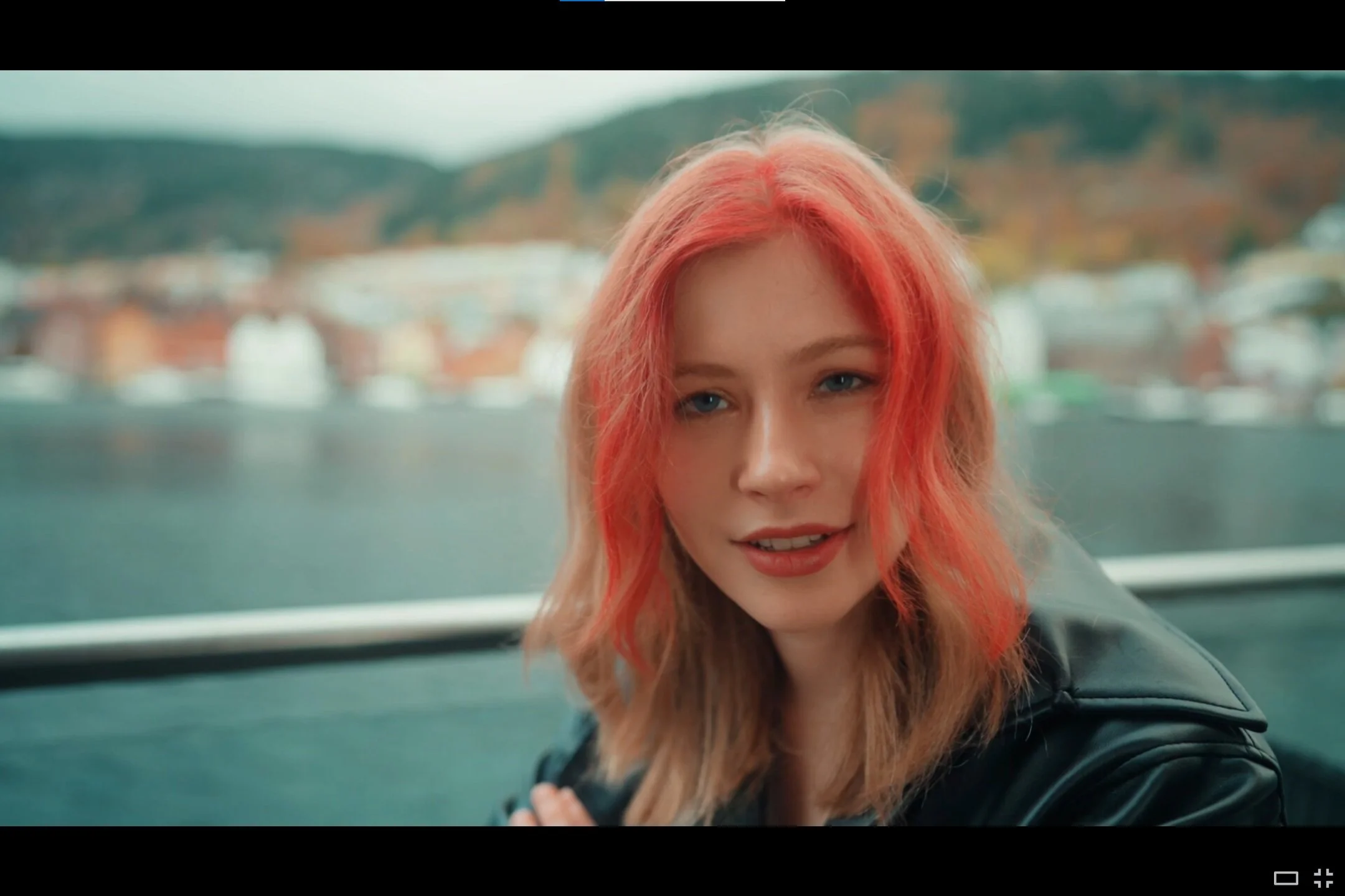 Makeup and hair on actress for film video game in Oslo