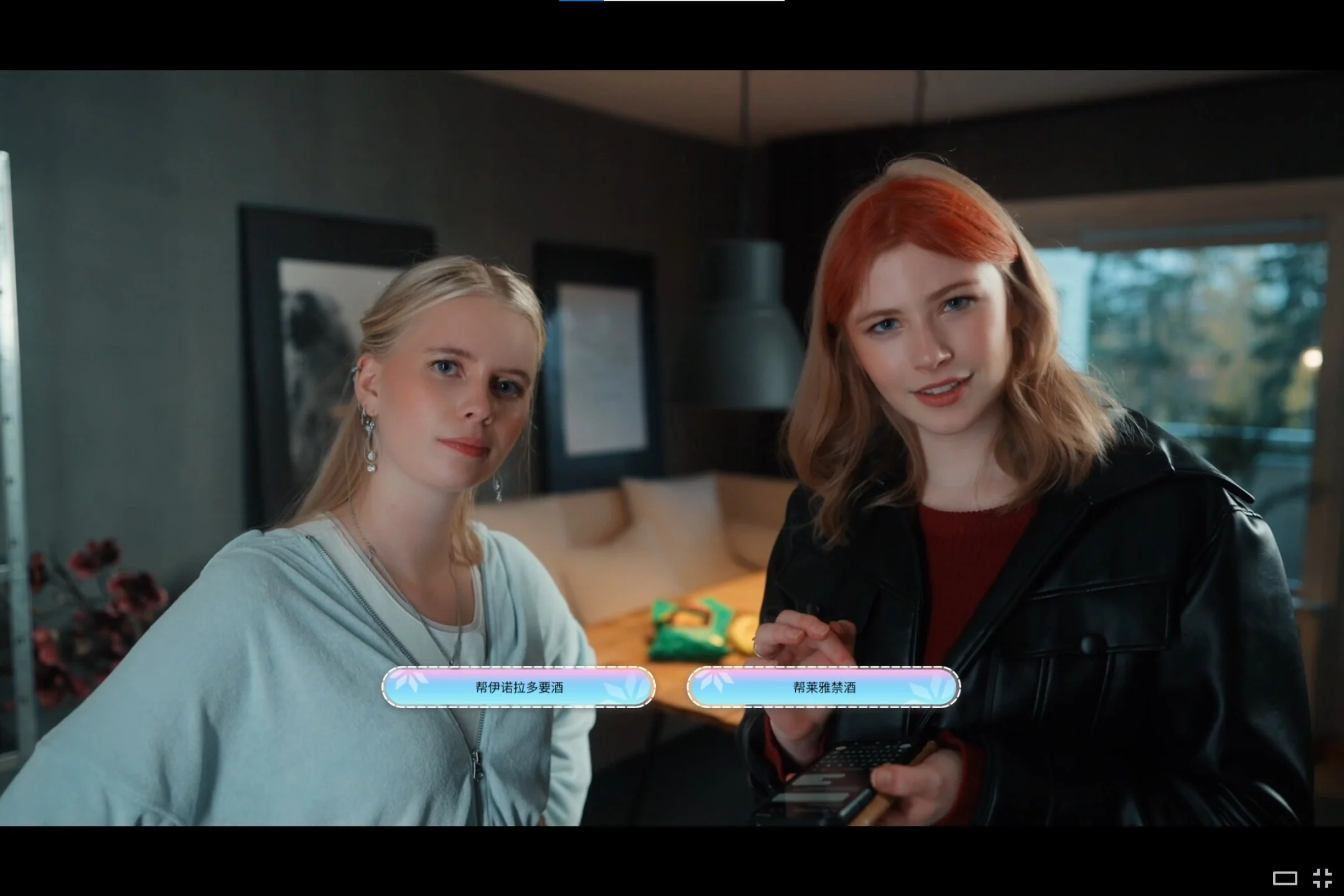 Makeup and hair on actors for film video game in Oslo