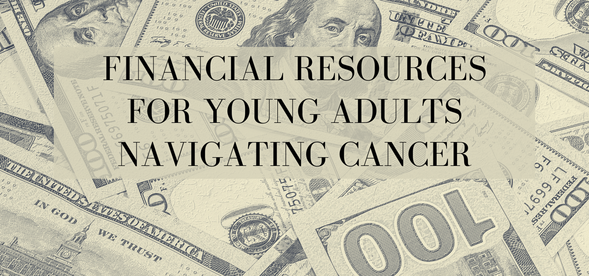 Recursos financieros para jóvenes adultos que enfrentan el cáncer