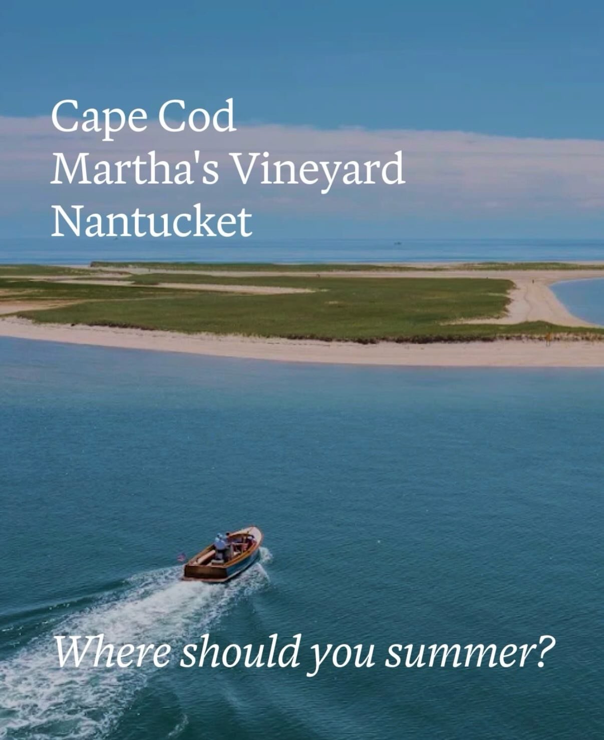 Cape Cod, Martha&rsquo;s Vineyard, or Nantucket.
Which one&rsquo;s right for your next New England getaway?
Each has its own vibe, from polished resorts to laid-back island charm. Here&rsquo;s how to choose your perfect summer escape.☀️

#summervacay