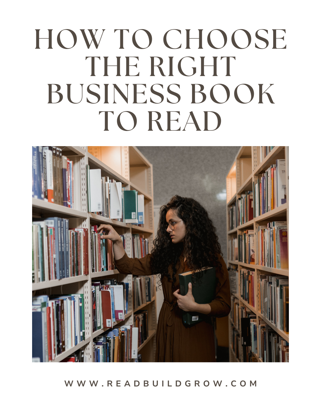 How to Choose the Right Business Book to Read
