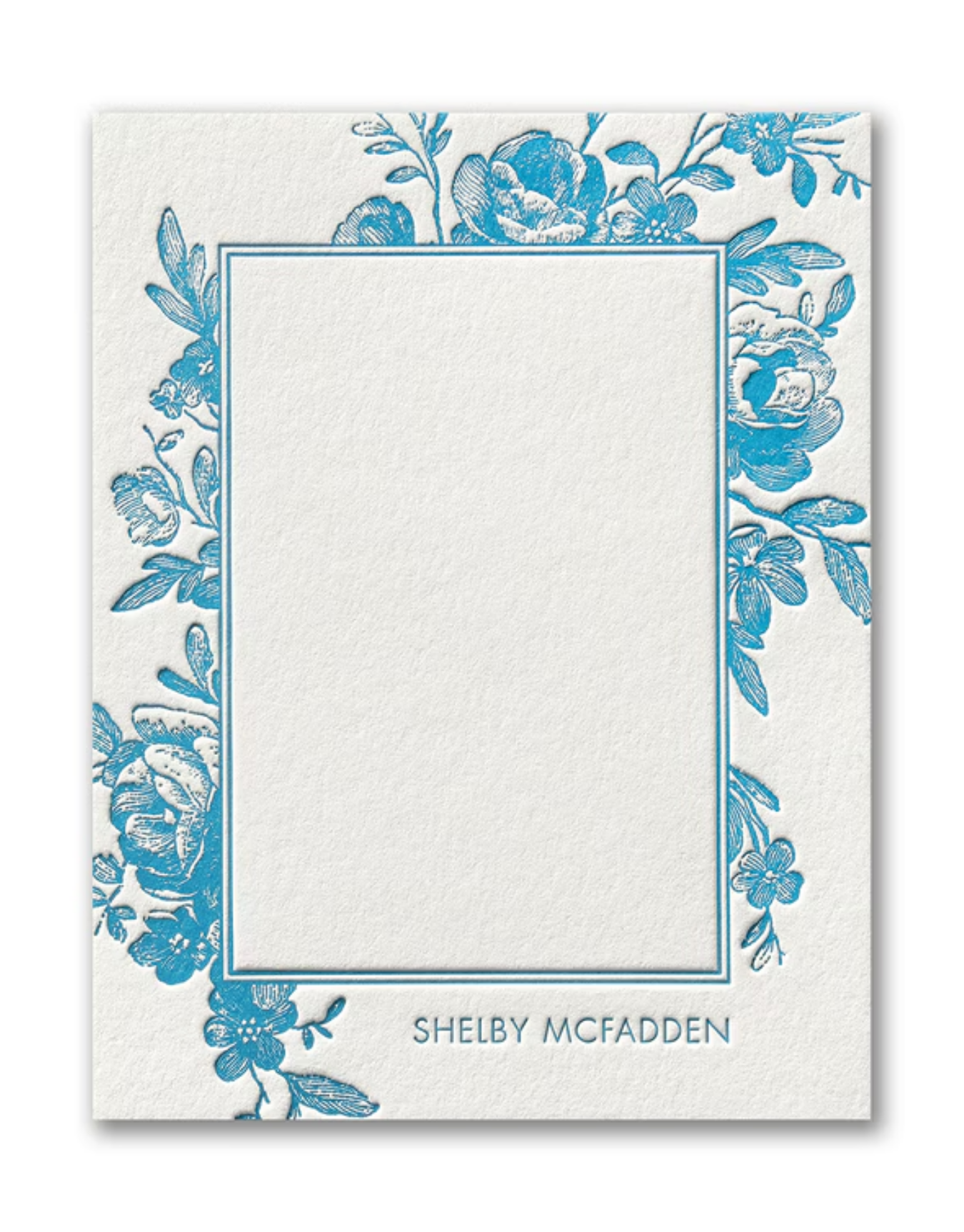 Personal Stationery.  Letterpress