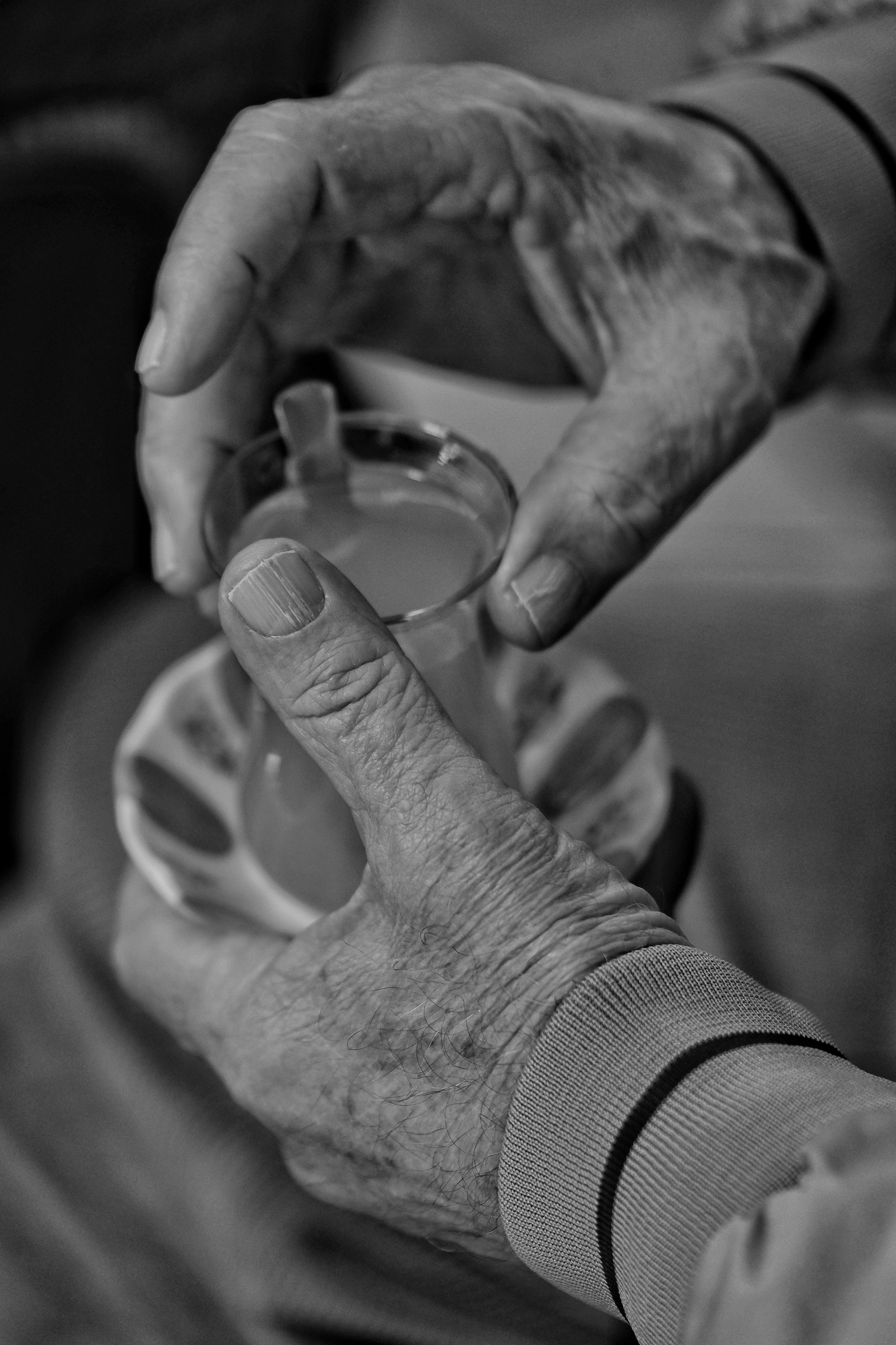 Everyone notices. Most of it stays in the room.