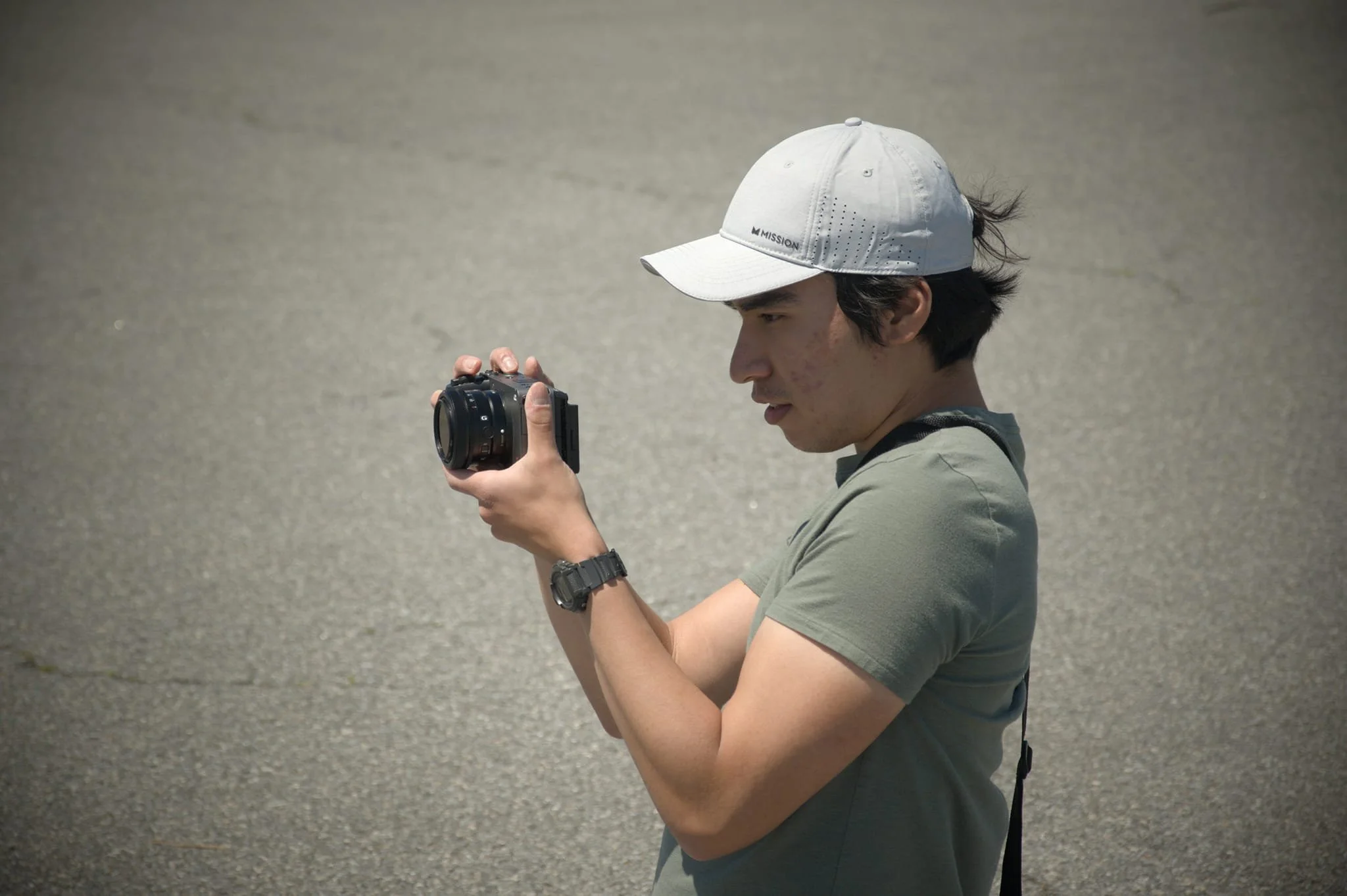 On location filming Hours, Days, Months, and Years. (Spring 2025) Photo by Noah Brecht