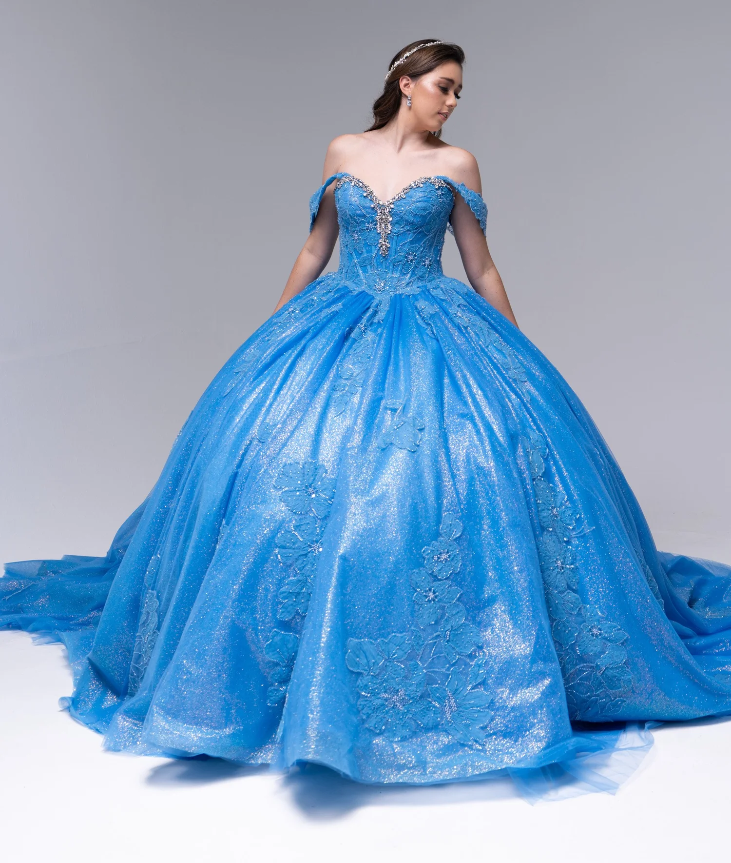 Vestido de XV años Riscal de la Colección Quinze 2027
