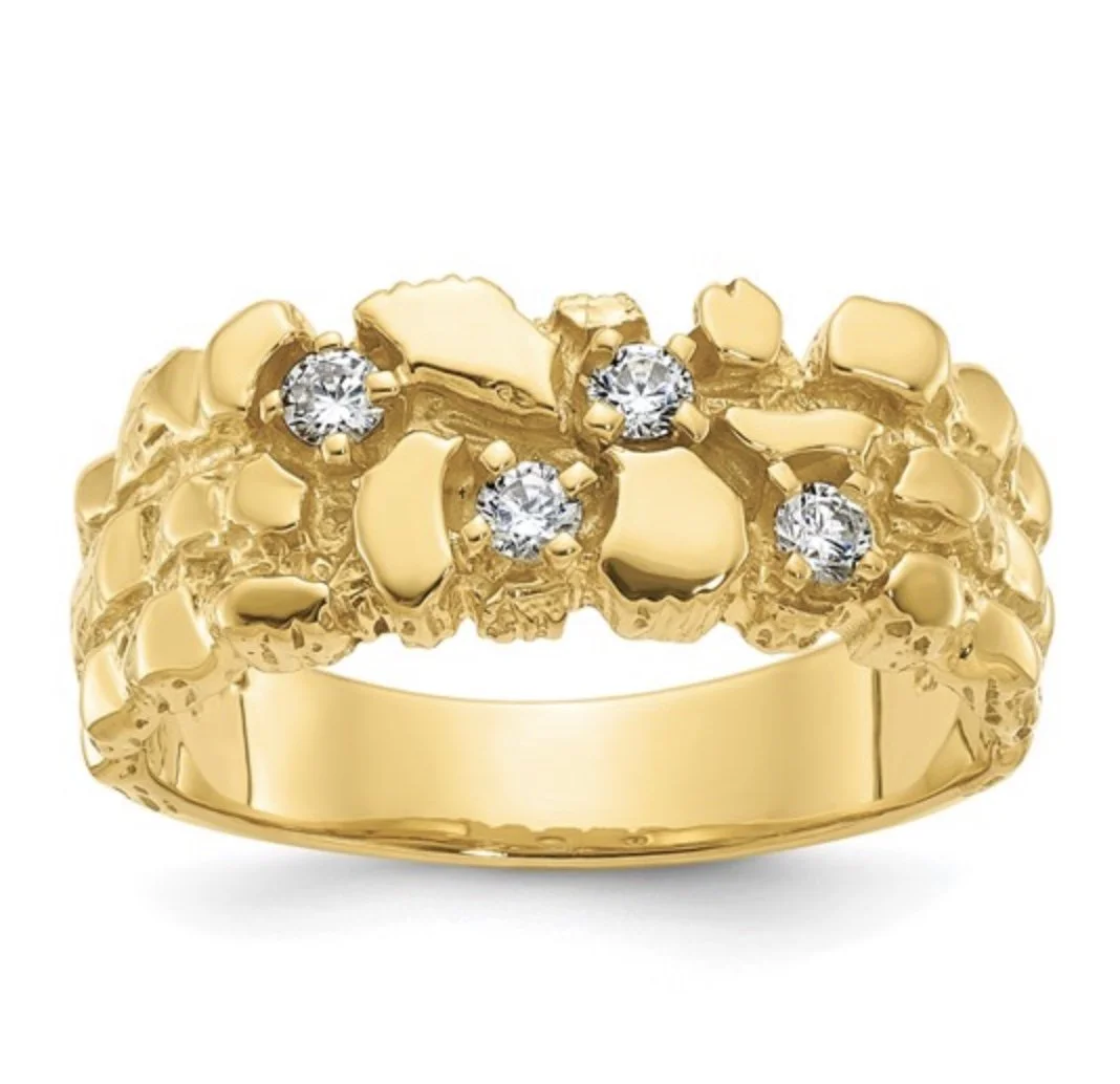 Men's Nugget Ring