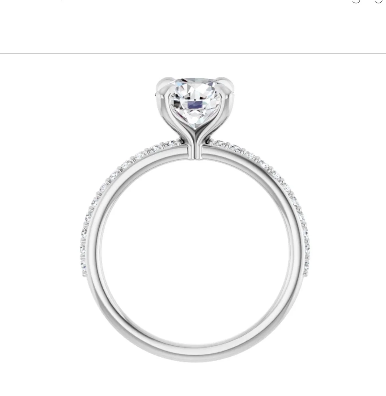 Round Brilliant Diamond Engagement Ring
