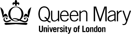 Logo of Queen Mary University of London with a crown icon