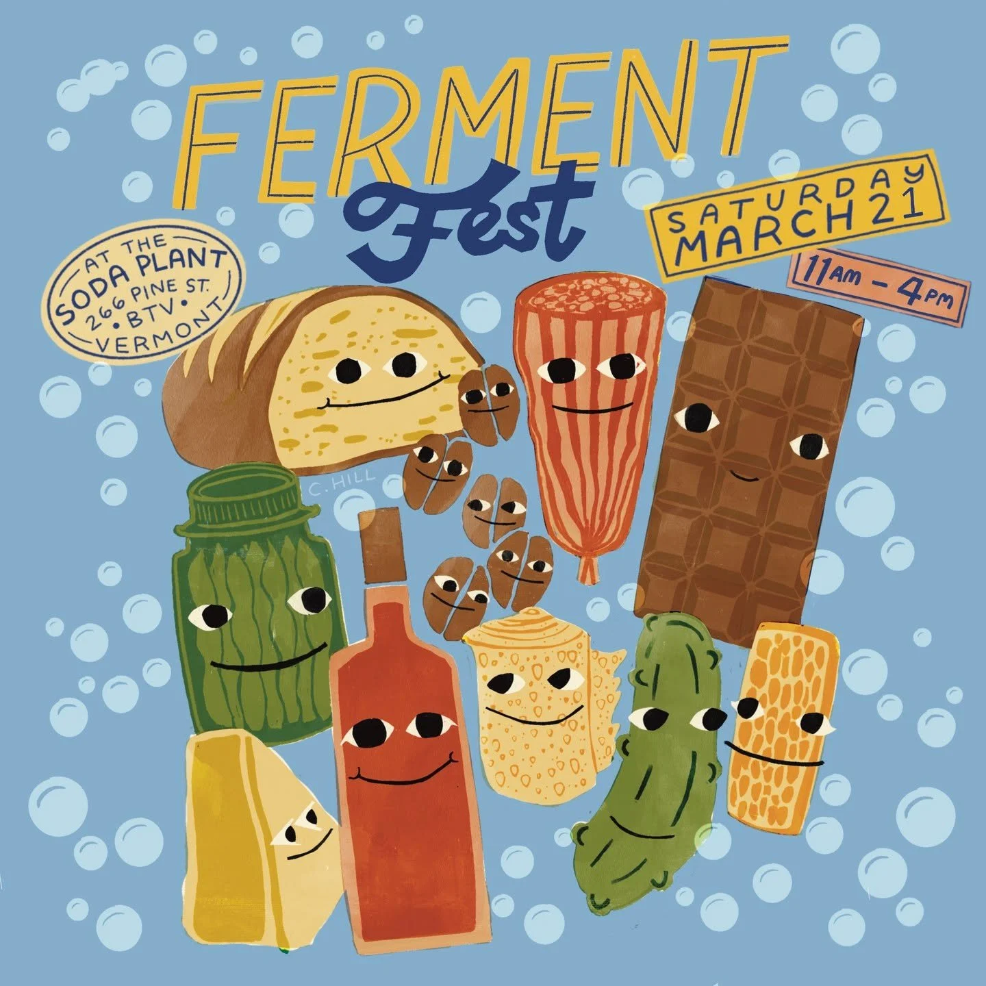 We are happy to announce that we will be back again this year at Ferment Fest 2026, hosted by @pitchforkpickle at the @thesodaplant on Saturday, March 21st from 11am to 4pm. Save the date on your calendar and hope to see lots of you there again 🙌

T
