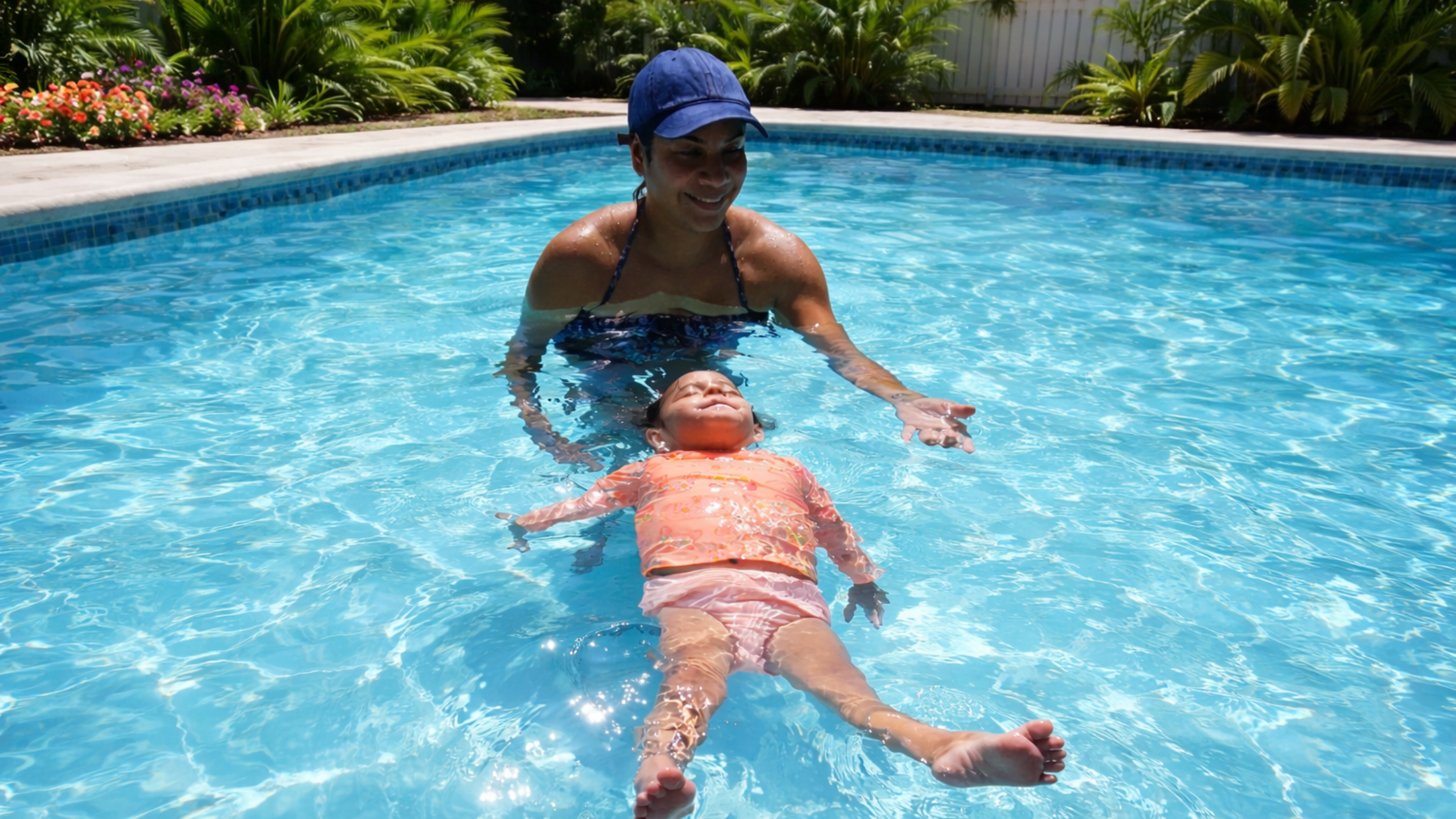 Coach Kat with student during a lesson