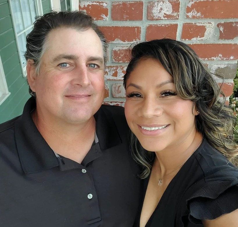 The founders - Katrina & Josh Blanc