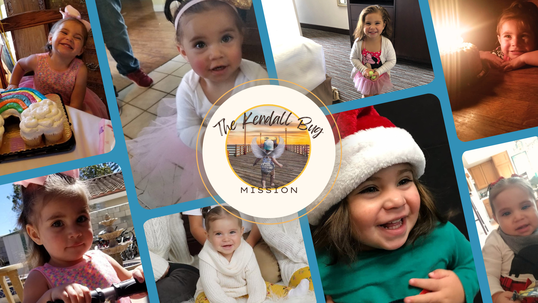 A collage of Kendall Bug