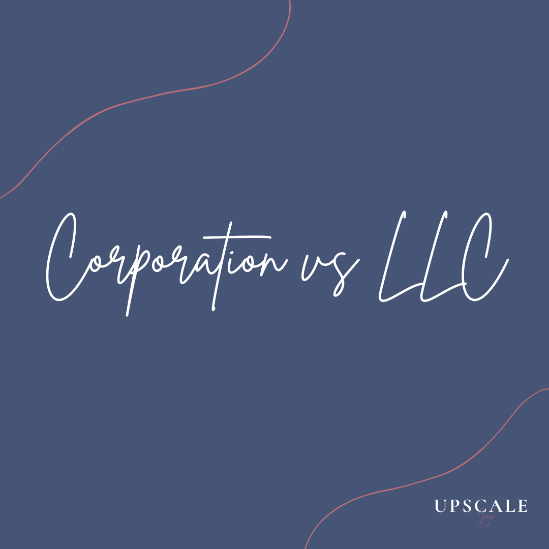 Corporation vs. LLC