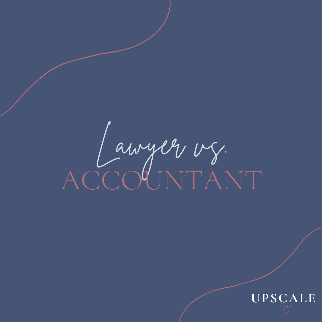 Lawyer or Accountant? And why it matters!