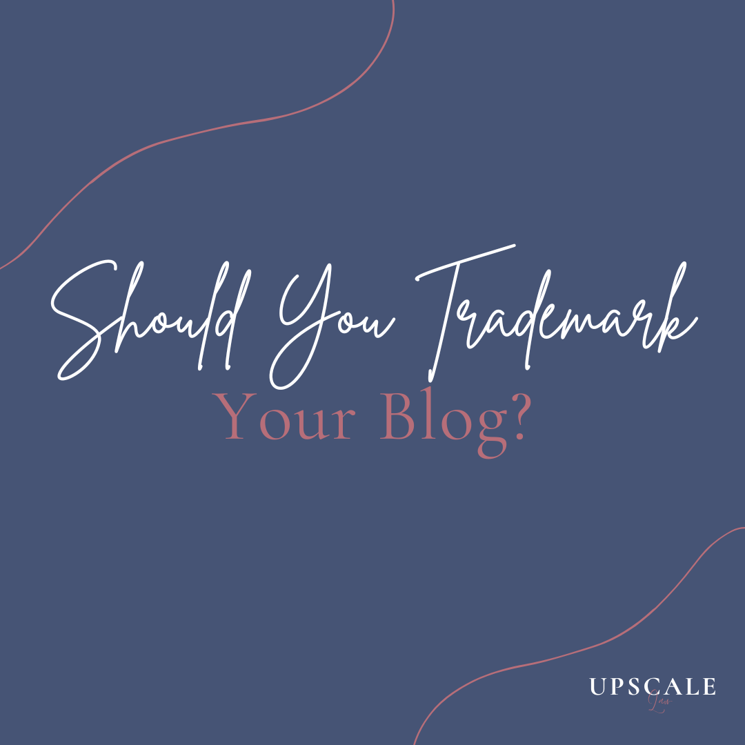 Should You Trademark Your Blog?