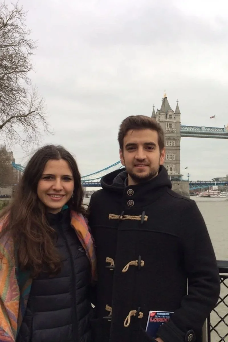 Mesa rústica en la boda de unos de los clientes de Laurie.