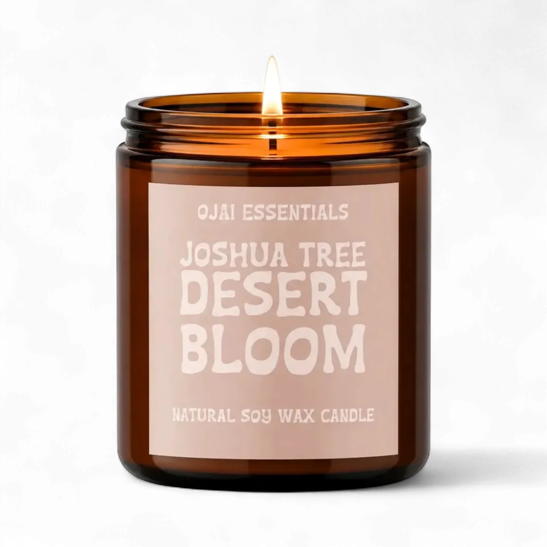 Joshua Tree Desert Bloom Candle