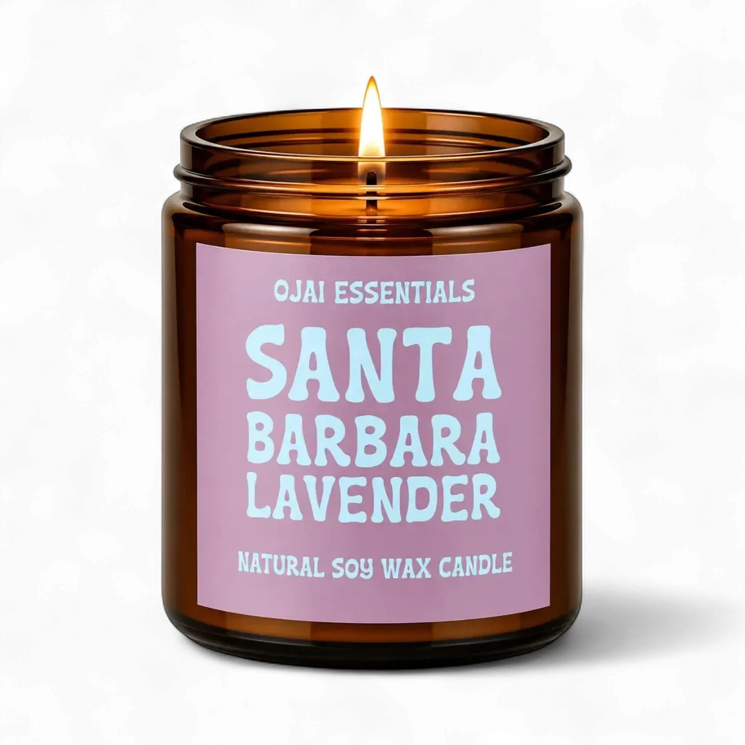 Santa Barbara Lavender Candle