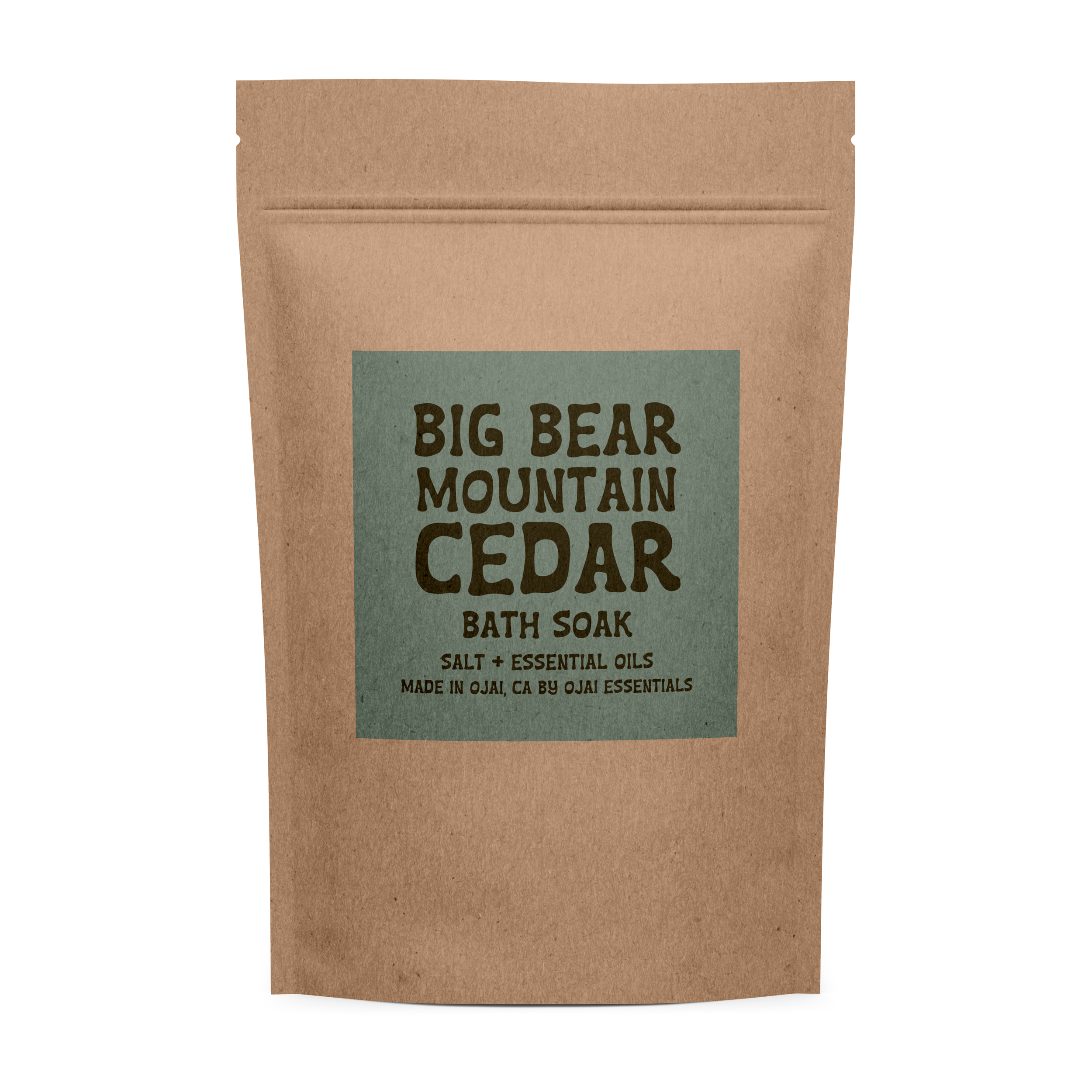 Big Bear Mountain Cedar Bath Salts