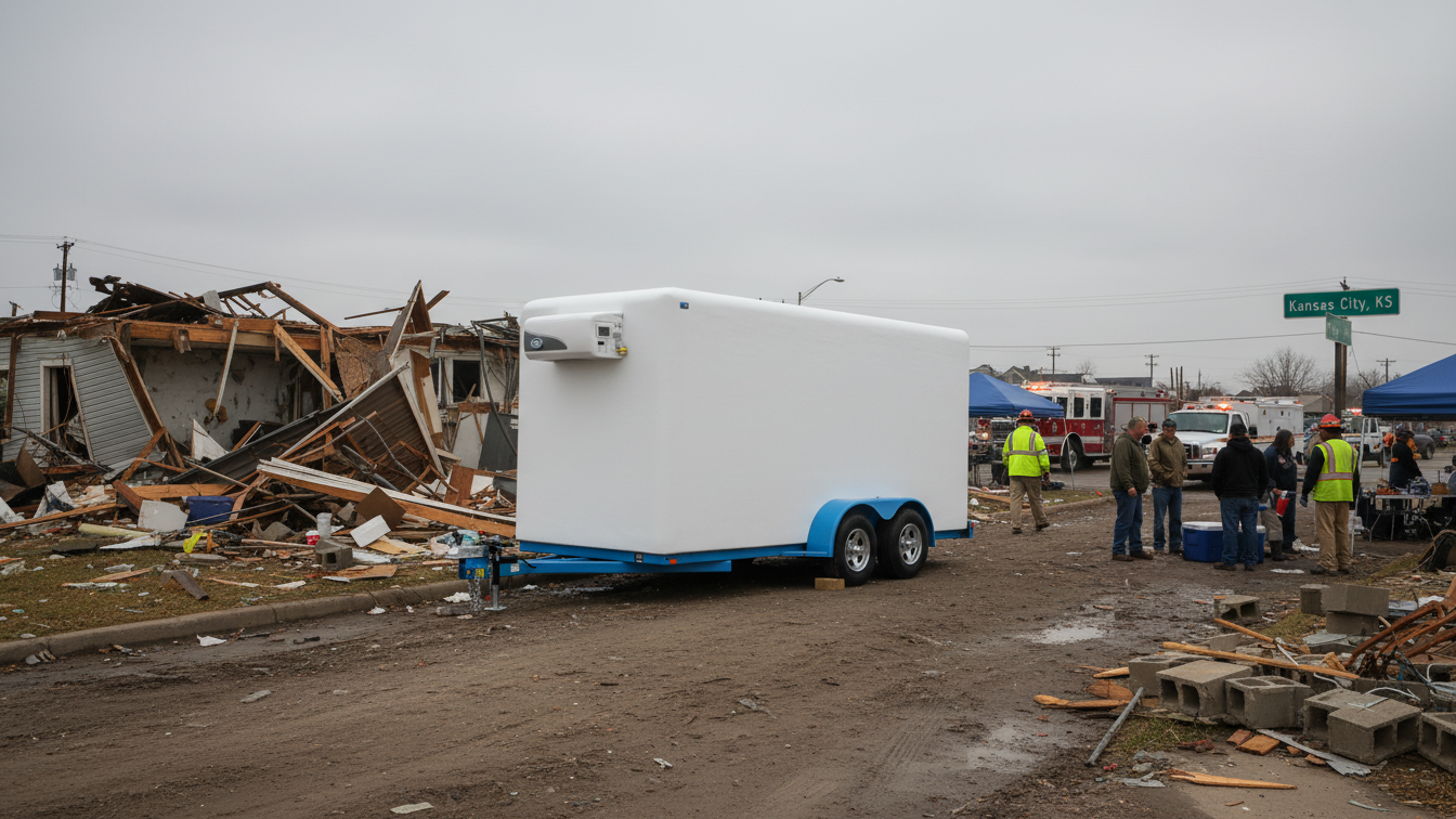 Disaster Relief cold storage