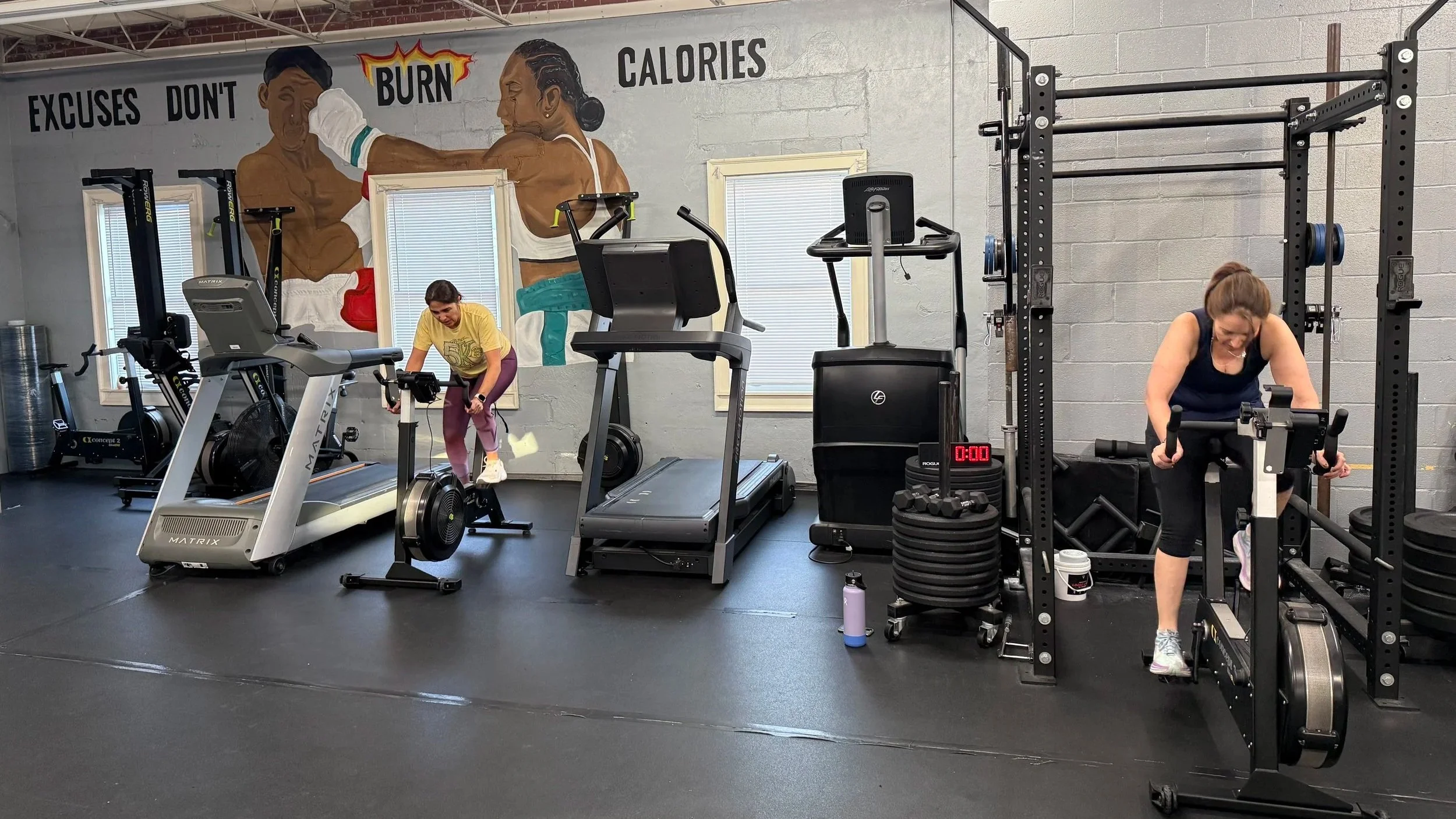 Personal training clients receive tailored, 1:1 coaching.