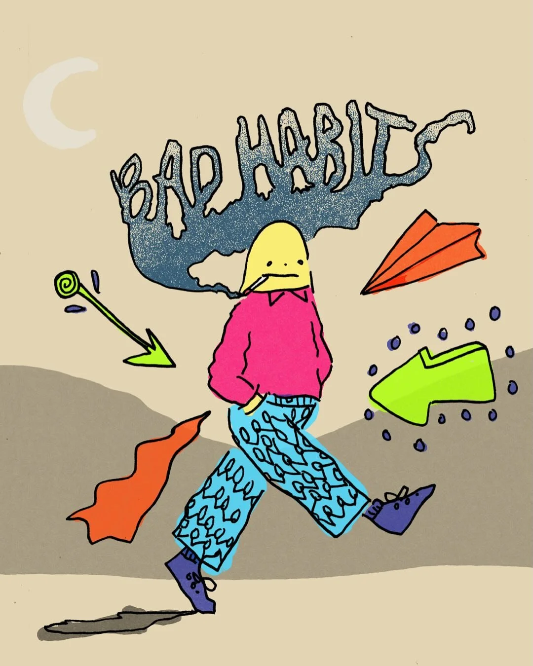 The Gutter has a new anthology out TODAY! 

Featuring 12 artists on the theme of BAD HABITS, you can read all comics on our website thecomicsgutter.com ! 

Enjoy 💘 oh and SUBSCRIBE to our newsletter if you don&rsquo;t already thecomicsgutter.substac