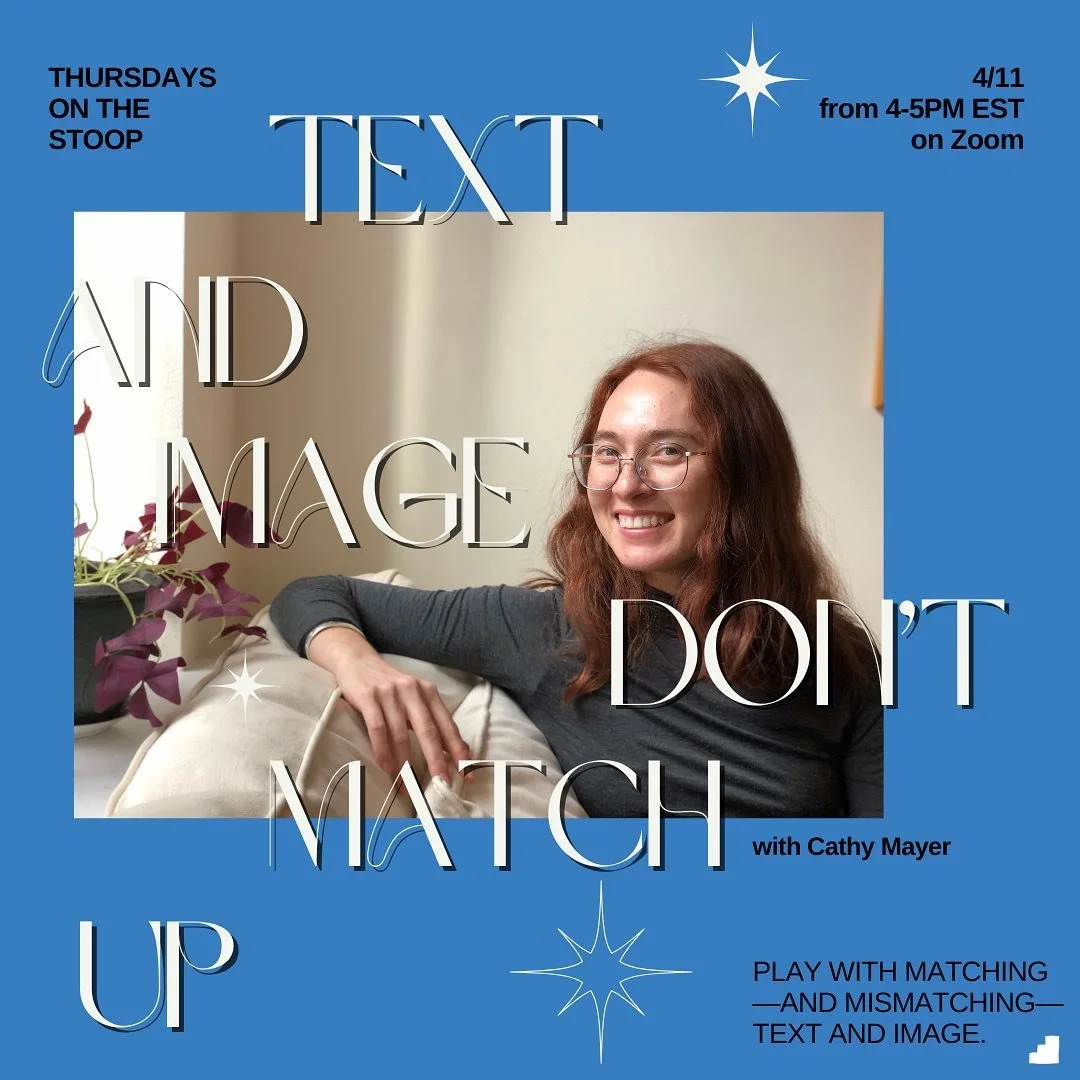 this thursday!!! bringing TAIDMU to @bluestoopphl 

i&rsquo;ll talk about my favorite comics phenom and how it can be a gr8 storytelling device! and we&rsquo;ll make some TAIDMU ourselves 😎

free and on zoom! but u gotta register! link in my bio