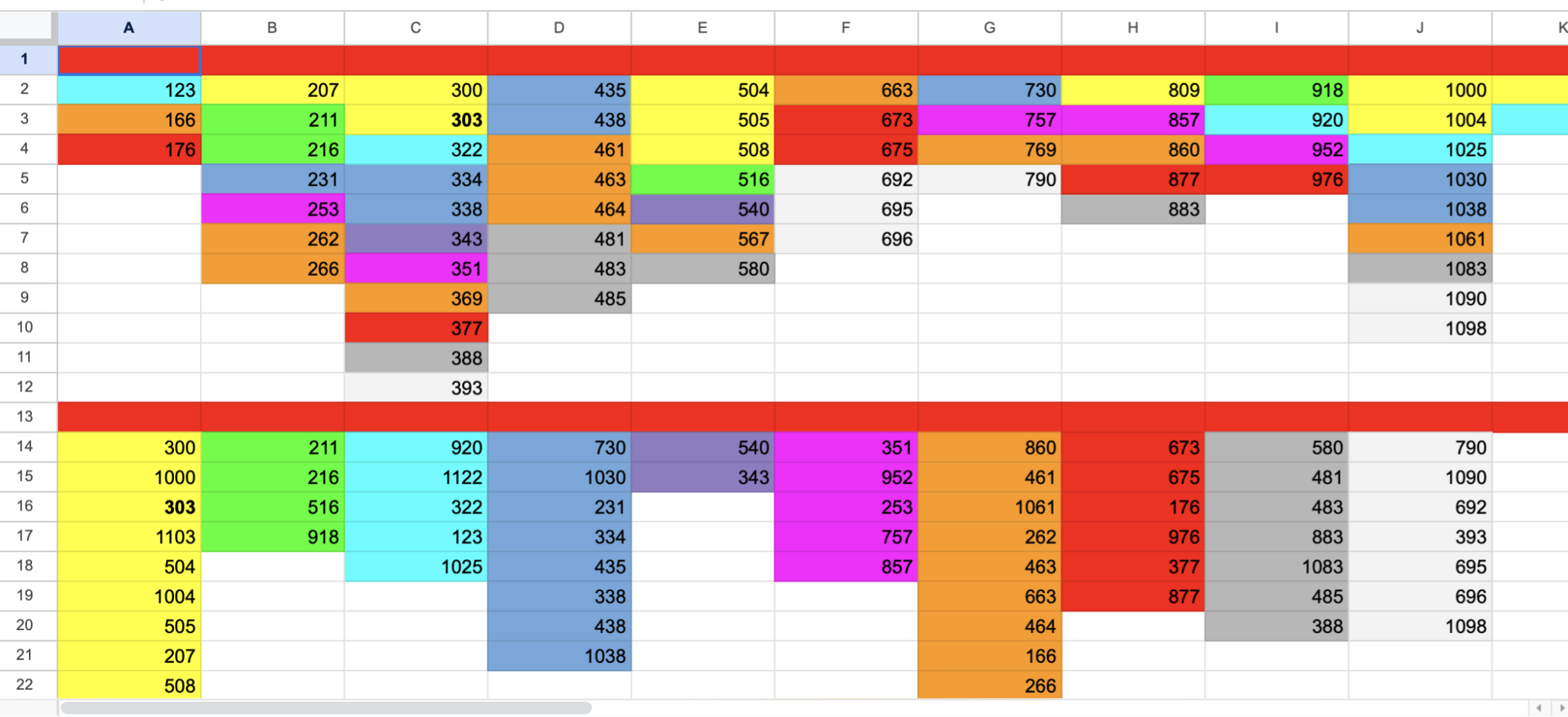 3) "Analisi" - Mosaico di pura energia matematica