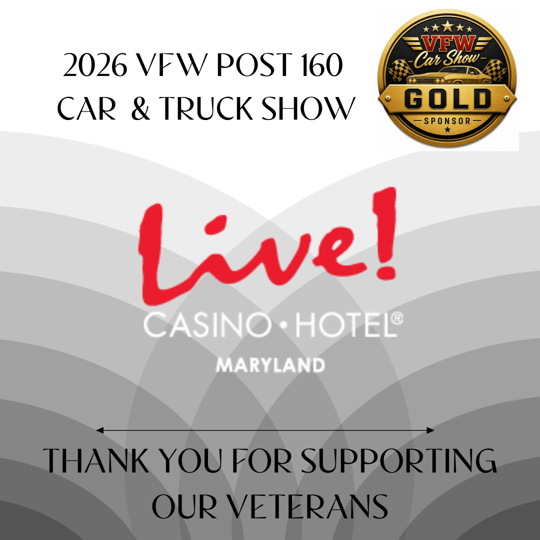 Maryland Live Gold Car Show Sponsor