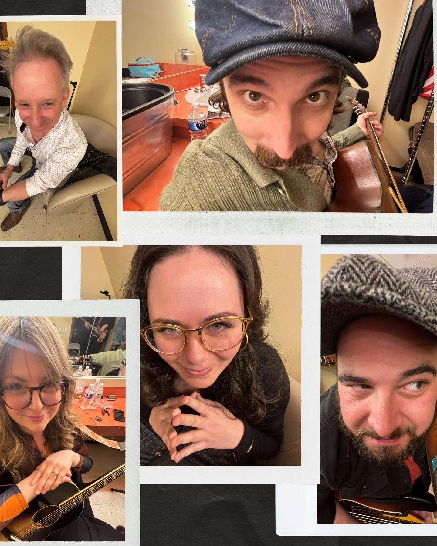 Nothing like a little 0.5 forehead photoshoot to take the edge off before a show. These had us absolutely cackling! Hope it brings you some joy as well! 😂