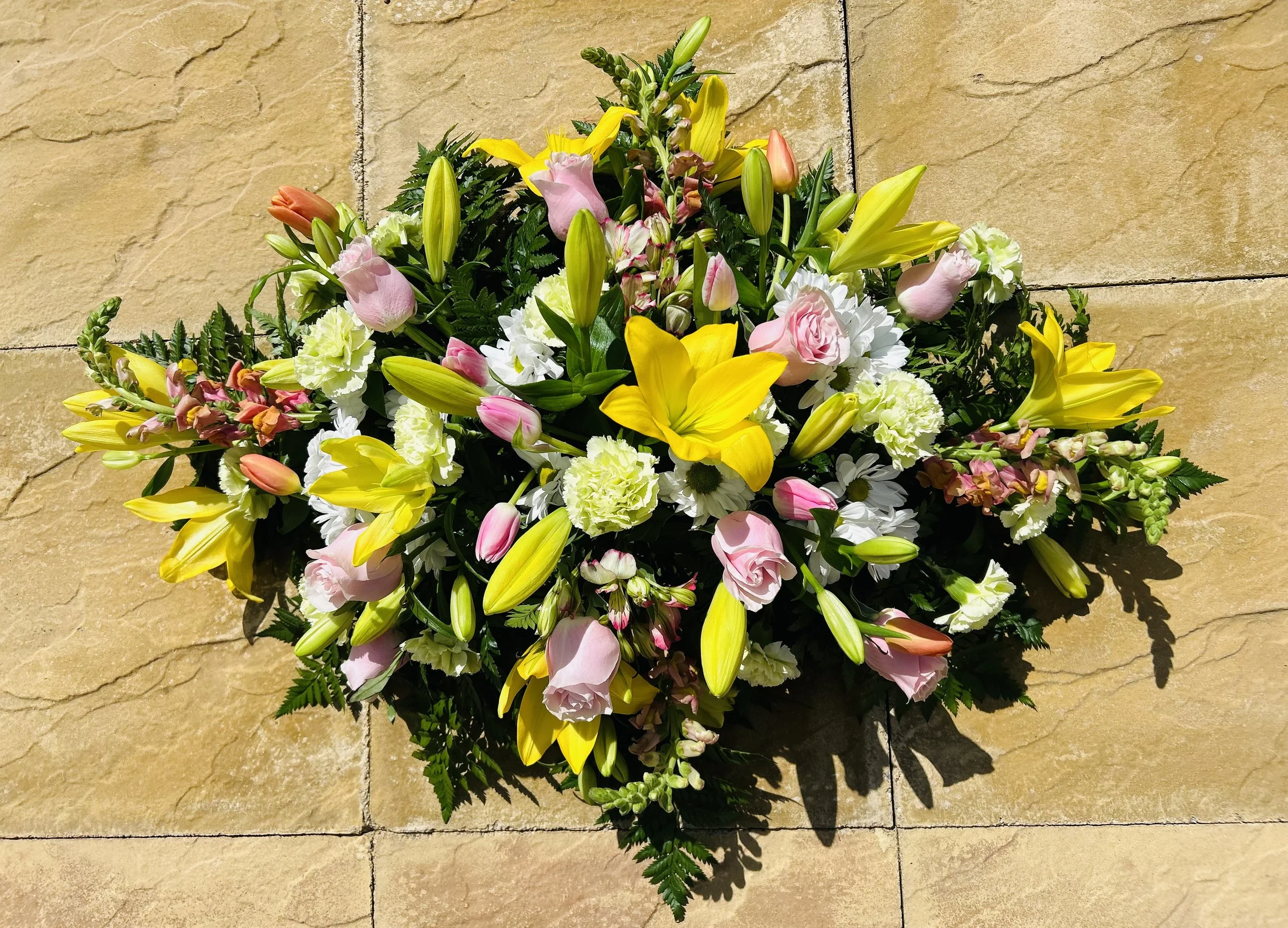 Funeral Flowers ~ Coffin Spray